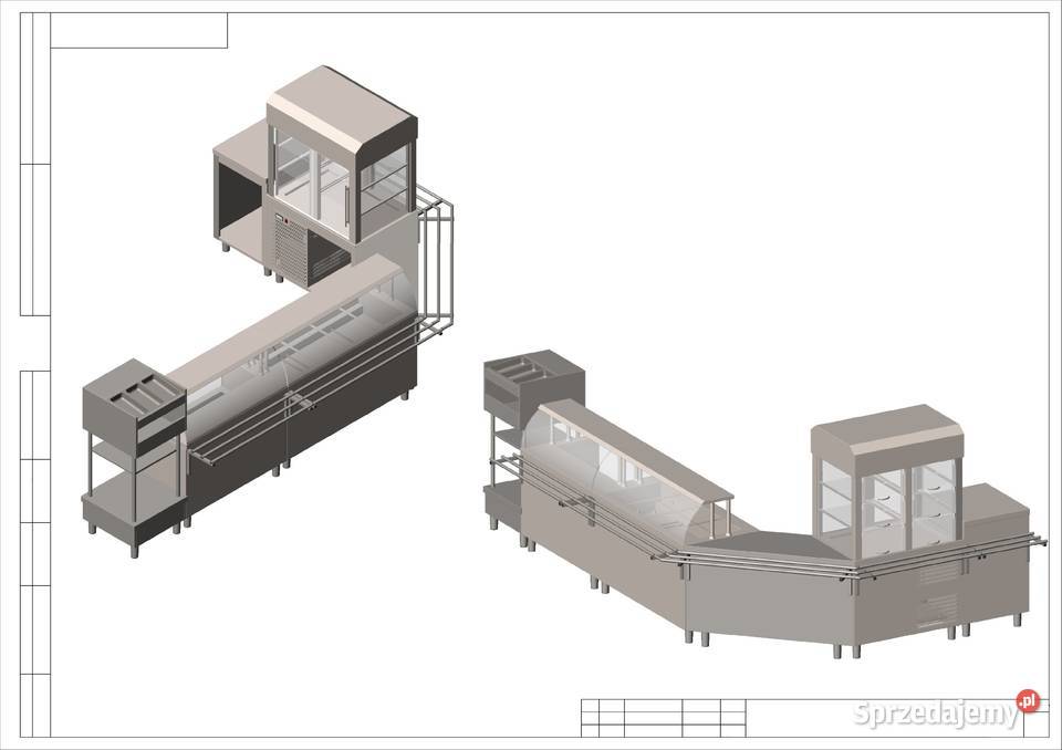Stanowisko bemarowe z podstawą otwartą Gastronomia Warszawa