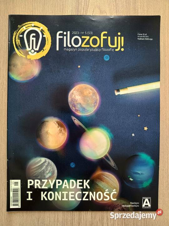 Filozofuj Magazyn popularyzujący filozofię 52023 miękka Kraków sprzedam