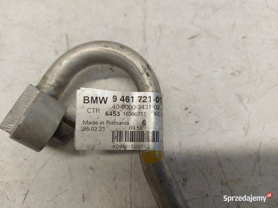 BMW G23 G22 M440i Cabrio Przewód rura