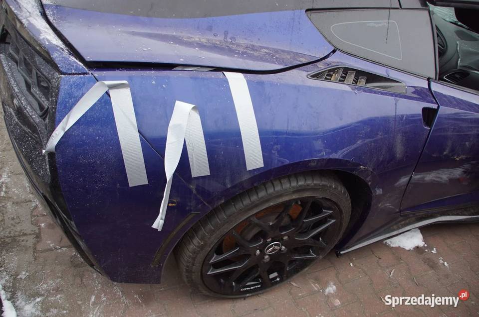 ĆWIARTKA BŁOTNIK PRAWY TYŁ CHEVROLET CORVETTE C7 Lipno