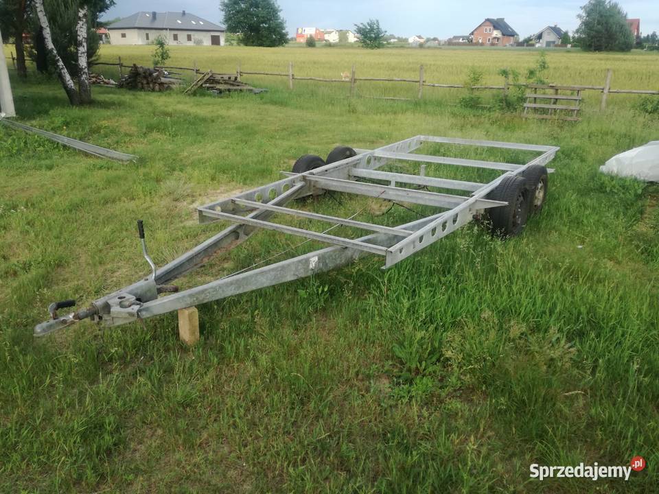 Przyczepa podwozie kempingowe przyczepka 450x210 Kolbuszowa