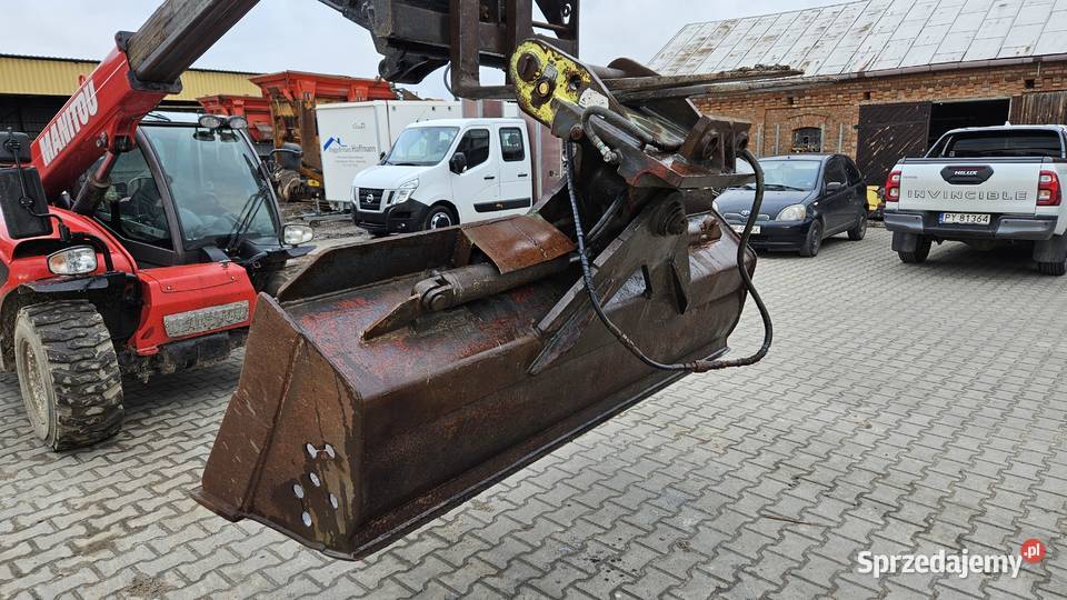 Łyżka skarpowa hydrauliczna Lehnhoff skarpówka Sochaczew sprzedam