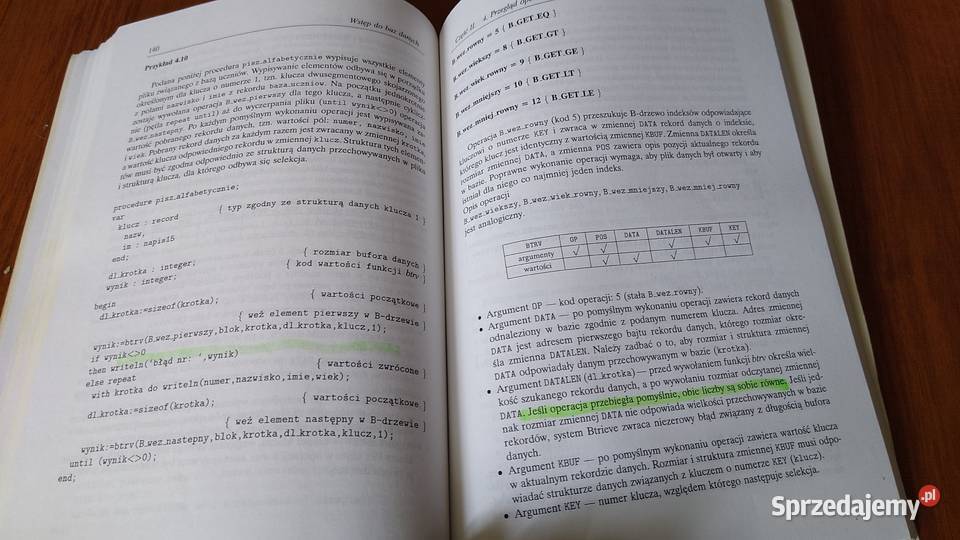 Wstęp do baz danych z opisem systemu Btrieve