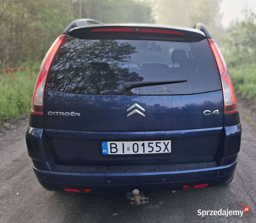 Citroen C4 Grand Picasso 2007 20 bgaz Białystok