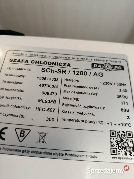 SZFA CHŁODNICZA Grubale