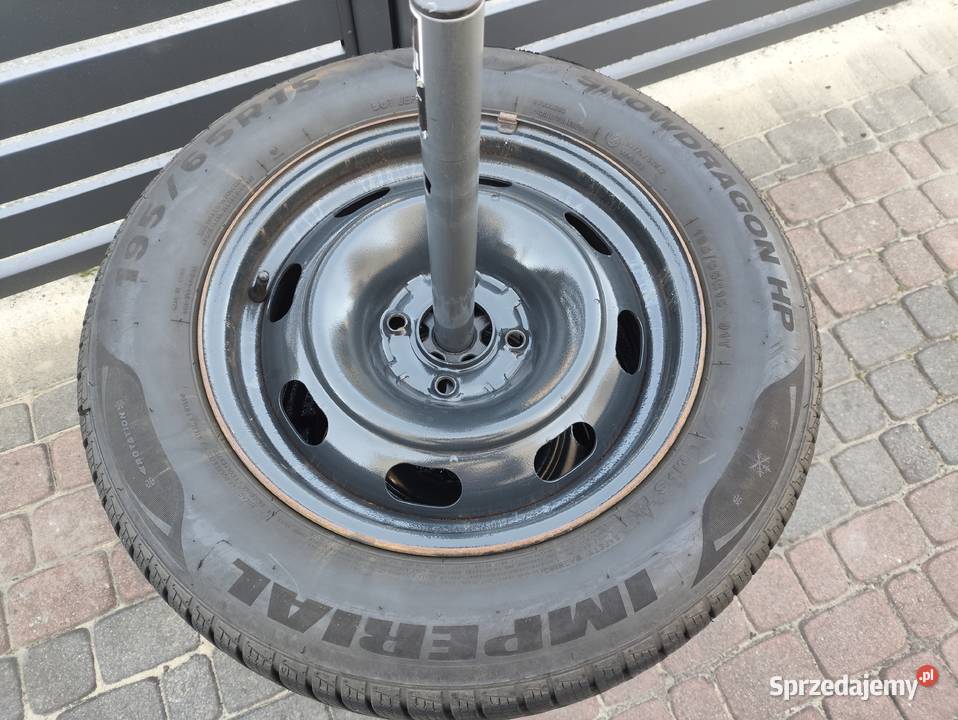 Opony Koła CitroenPeugeot 19565R15 śruby Samochodowe sprzedam