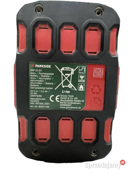 Wkrętarka Parkside 20 V PSBSA 20Li A1