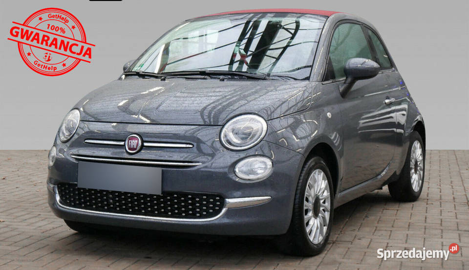Fiat 500 Cabrio 12 Lounge Samochody osobowe Bytom sprzedam