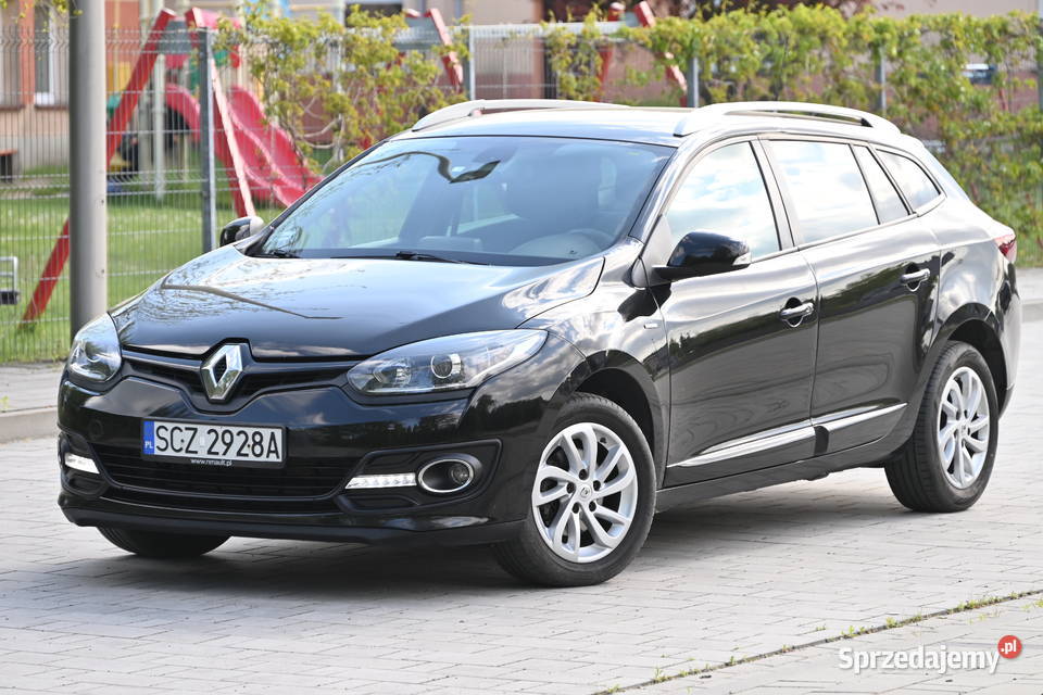 Renault Megane Grandtour Limited 15 dci 110 Rok produkcji 2015 Megane śląskie Kłomnice