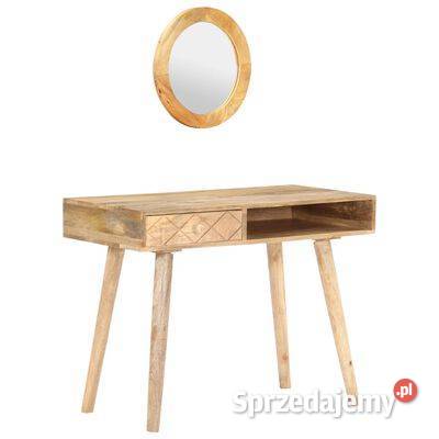 vidaXL Toaletka 100 x 50 x 76 lite drewno Toaletki mazowieckie