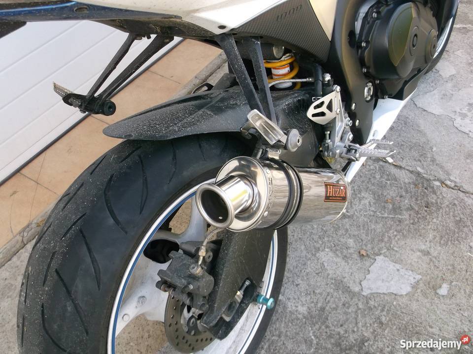 HUZAR EXHAUST wydech tłumik OWAL Suzuki GSXR Błażowa sprzedam