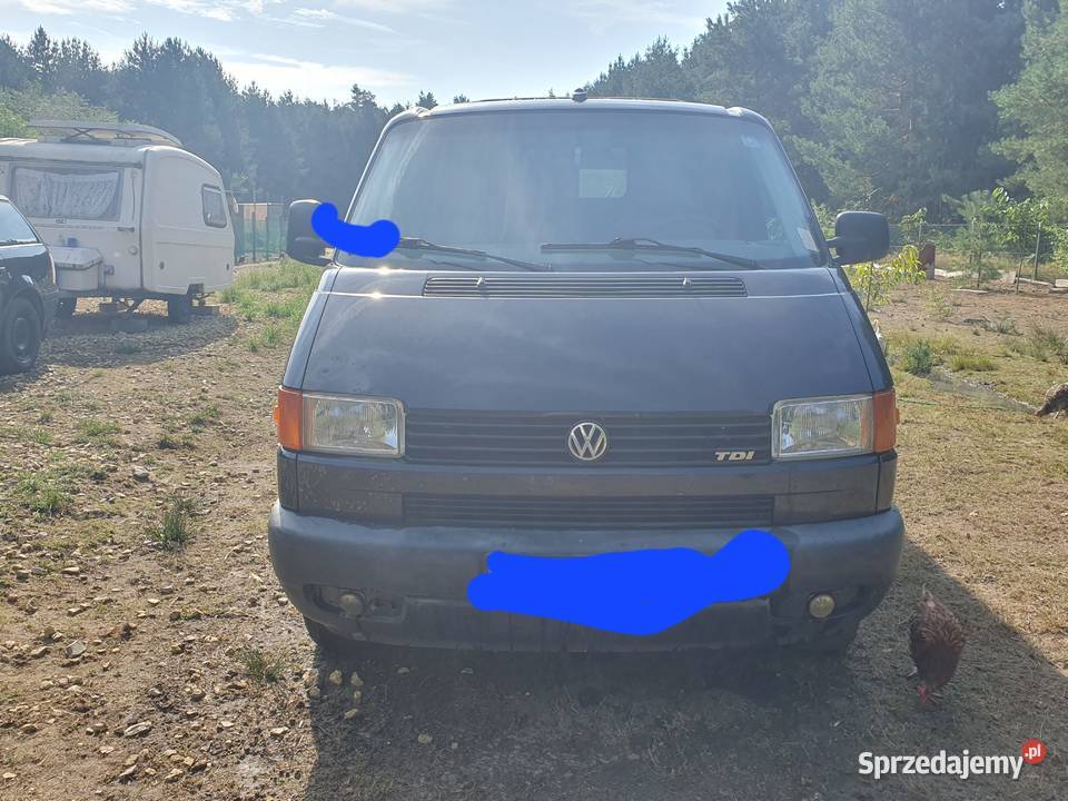 Sprzedam VW Transporter 25 TDI long czarny Częstochowa