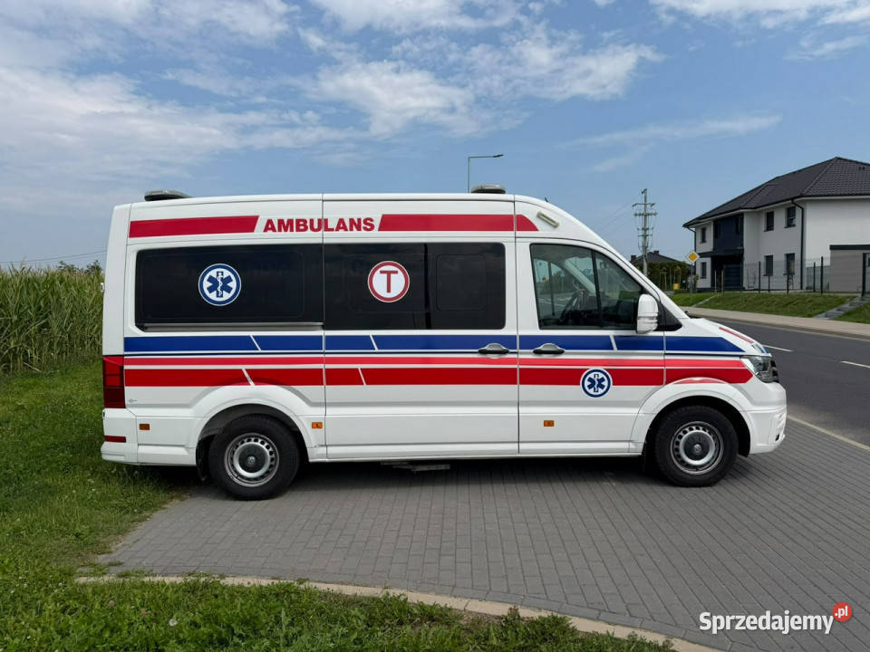 ambulansy Volkswagen Crafter Volkswagen Crafter Samochody ciężarowe Gostyń