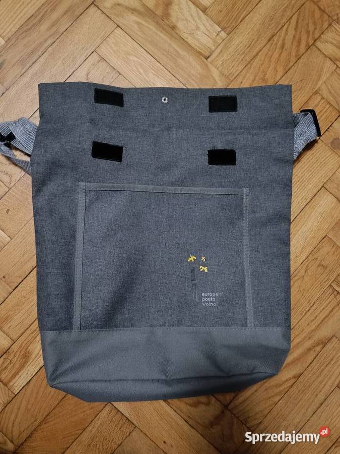 Torba szara z boku kieszeń na zamek pomorskie Gdańsk