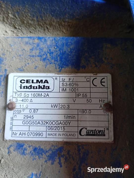 Przenośnik pneumatyczny do zboża MROL T422 11 kW