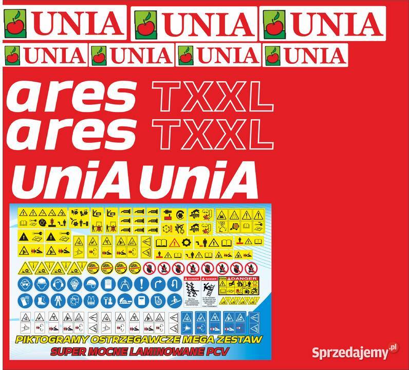NAKLEJKI UNIA ARES TXXL kujawsko-pomorskie Bydgoszcz