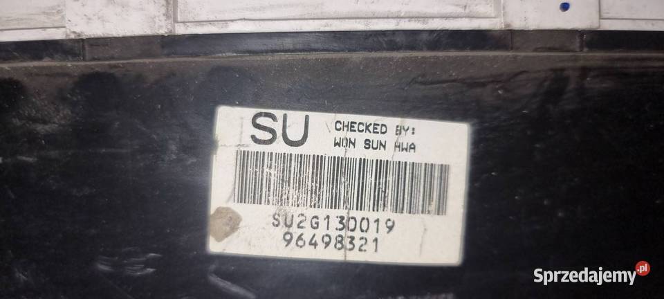 LICZNIK ZEGAR DAEWOO TACUMA 96498321 Lipno