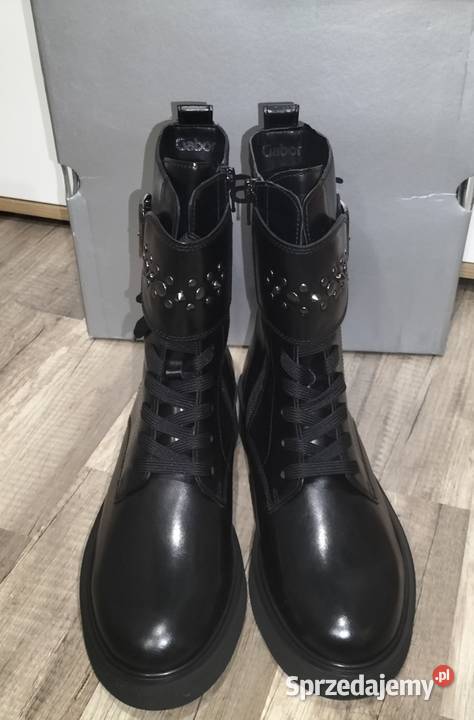 Buty Botki Damskie Gabor Skóra 395 dolnośląskie Wałbrzych