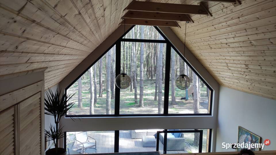 Dom 70m stodoła Podwójna 2x35mm domek z drewna Otwock
