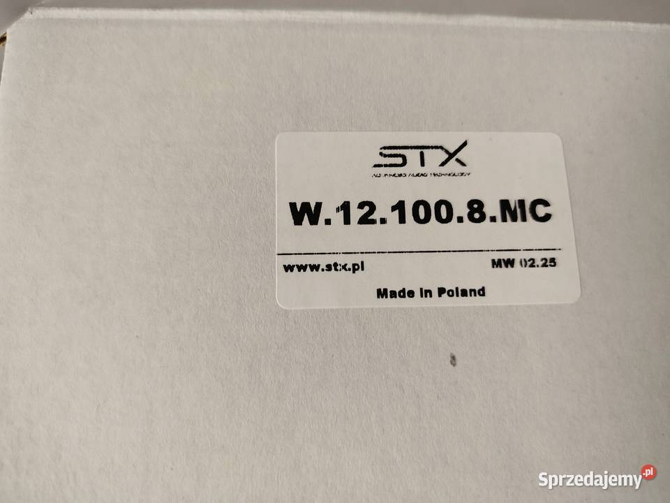 dwa Głośniki nisko średniotonowe STX W121008MC
