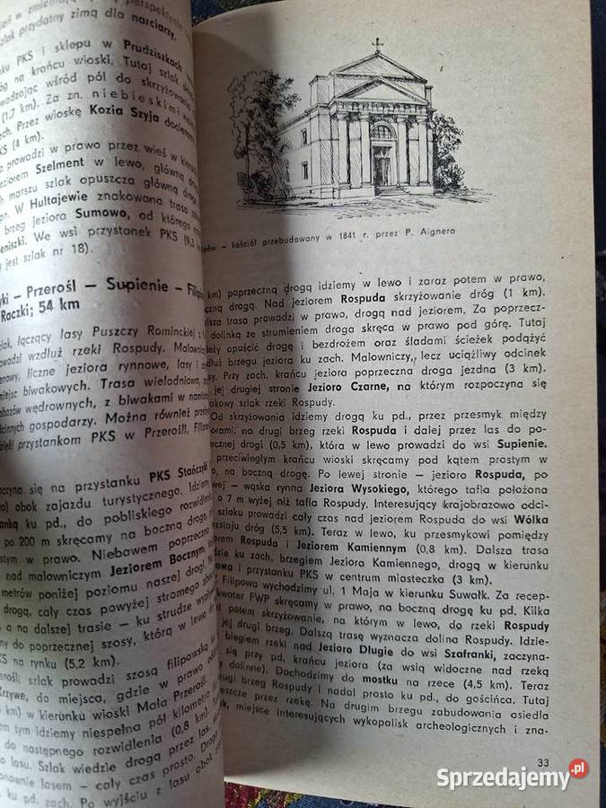 Pojezierze Suwalskie Szlaki turystyczneLechosław Kraków sprzedam