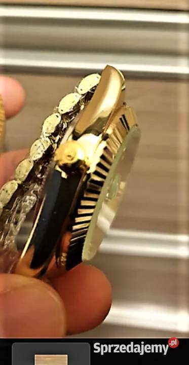 Efektowny Zegarek Rolex Datejust złoty śląskie Poraj sprzedam