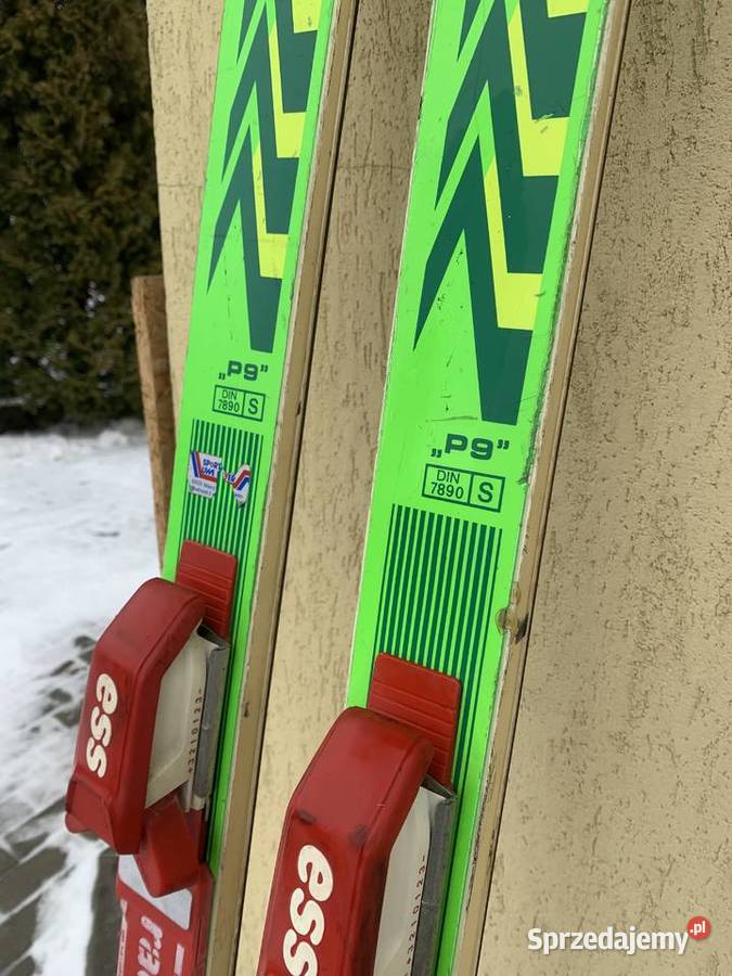 Narty Vlkl Volkl RS SUPER P9 vintage niemieckie Jasło sprzedam