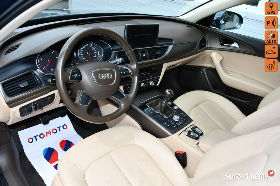Audi A6 Avant 20 TDI Serwis Panoramadach Skóra czujnik parkowania Hrubieszów