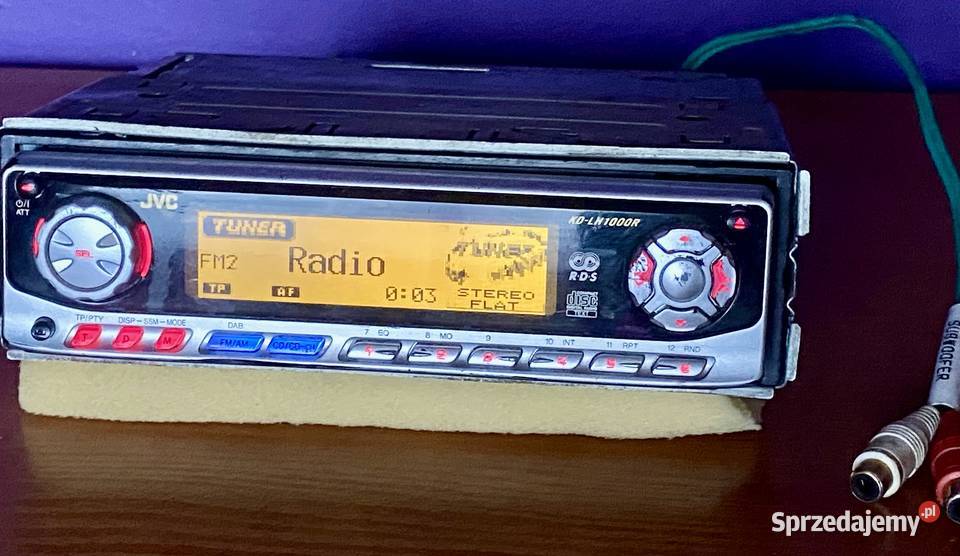 JVC KDLH1000 I RGB I Oldschool I Hi end I Wysoki Radioodtwarzacze Kępno sprzedam