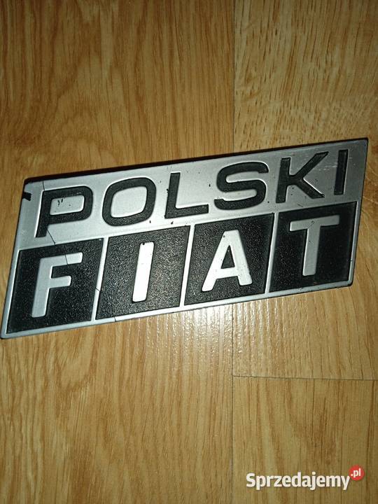 Napis Polski Fiat wielkopolskie Poznań