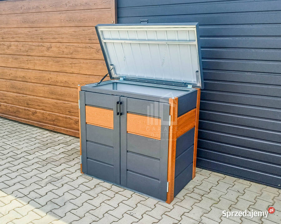 Zabudowa koszy na śmieci wiata obudowa wielkopolskie Gniezno sprzedam