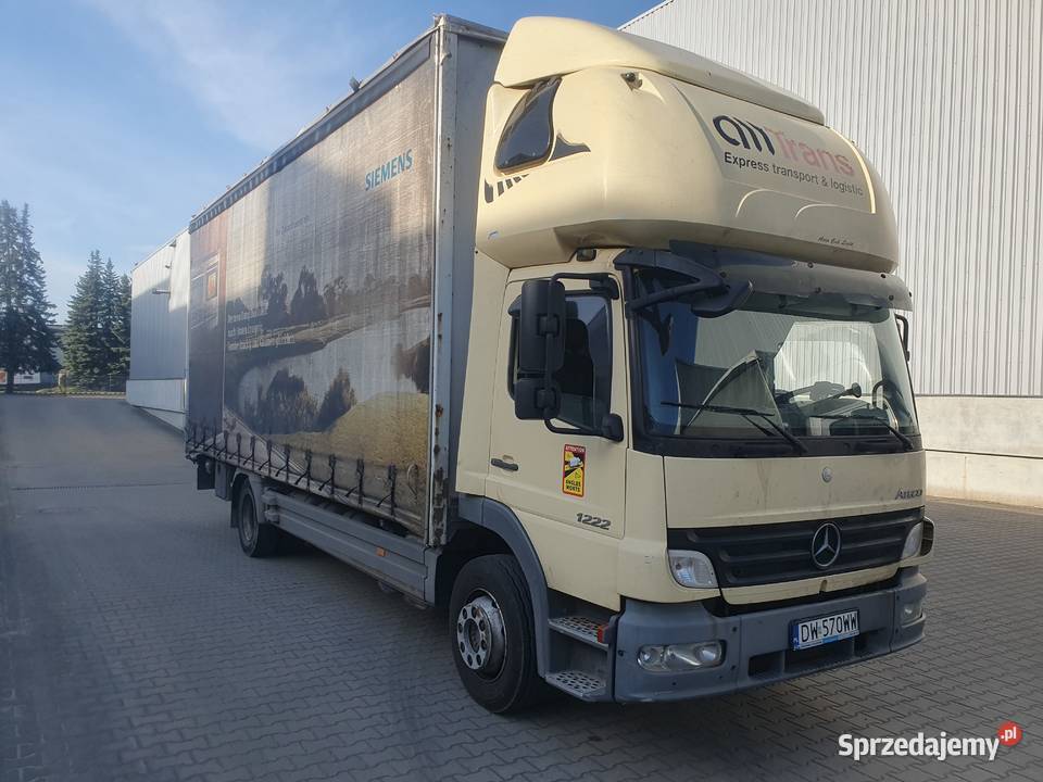MercedesBenz ATEGO 1222 Winda kabina sypialna Łódź