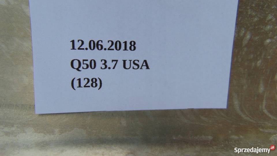OSŁONA TERMICZNA BLACHA INFINITI Q50