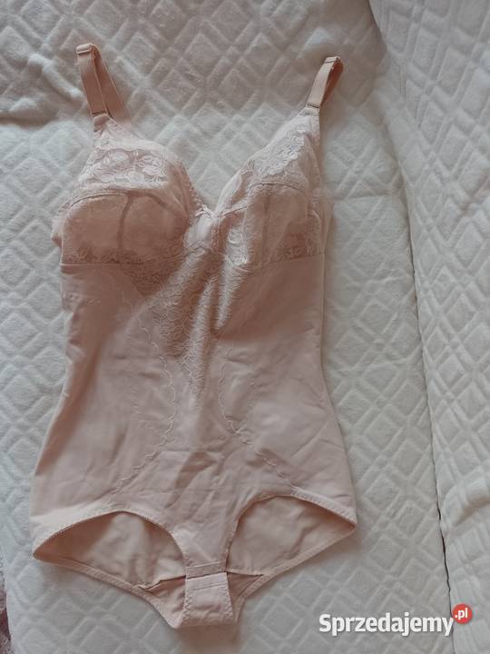 95C 42XL Ekskluzywne beżowe body modelujące z Miseczka C Body i gorsety Kraków