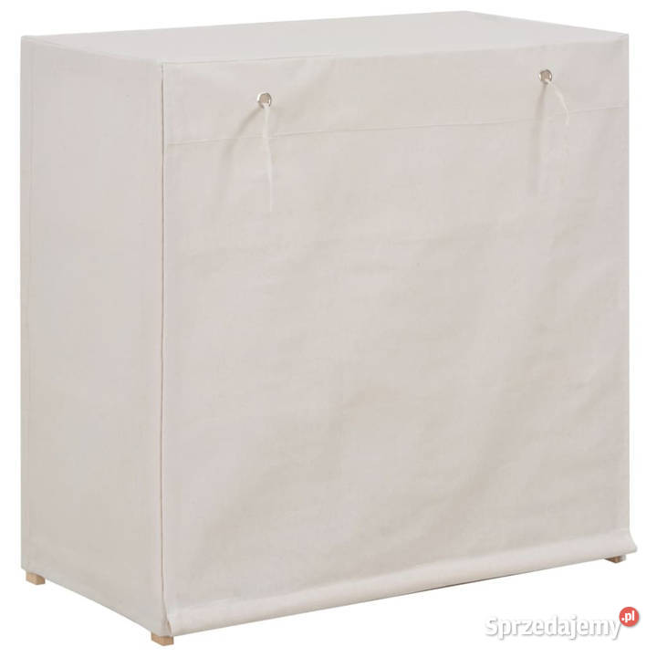 Szafka na buty z pokrowcem biała 79x40x80 mazowieckie