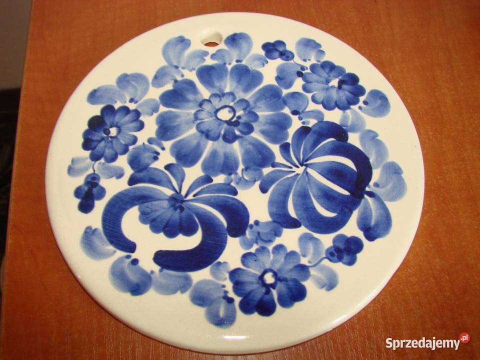 Włocławek fajansowa płytka kuchenna PRL Pruszcz Gdański