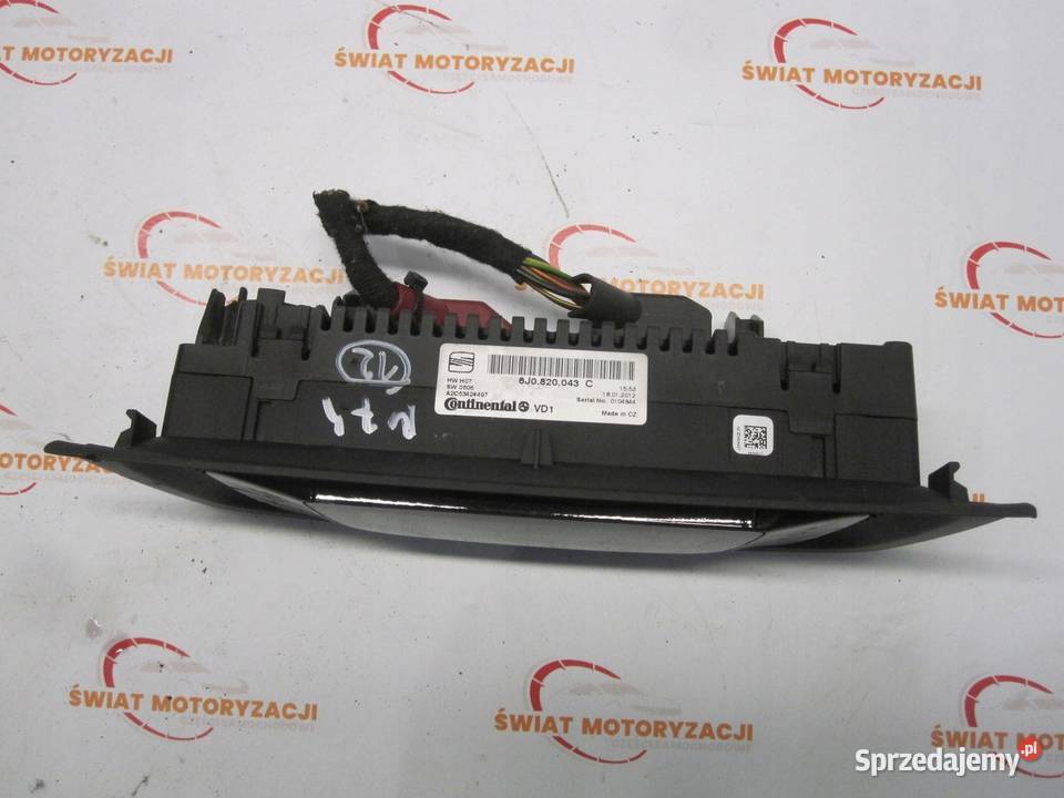SEAT IBIZA IV 12r panel nawiewu 6J0820043C