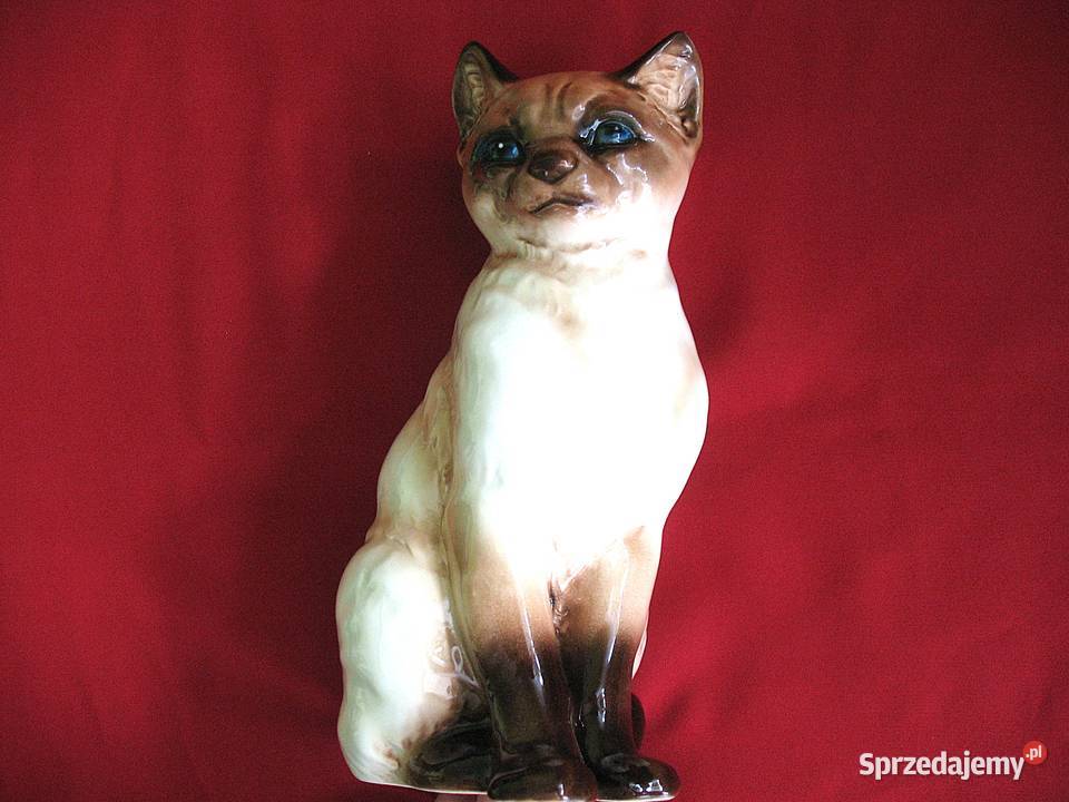 Kot figurka Syjamski kotek 185 x 13 x 9