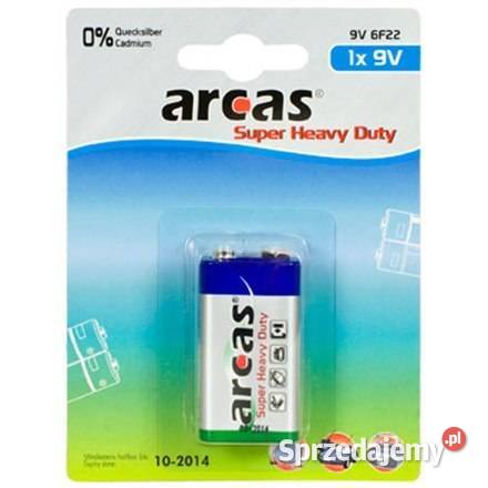 Bateria alkaiczna Arcas 9V6LR61 sprzedam