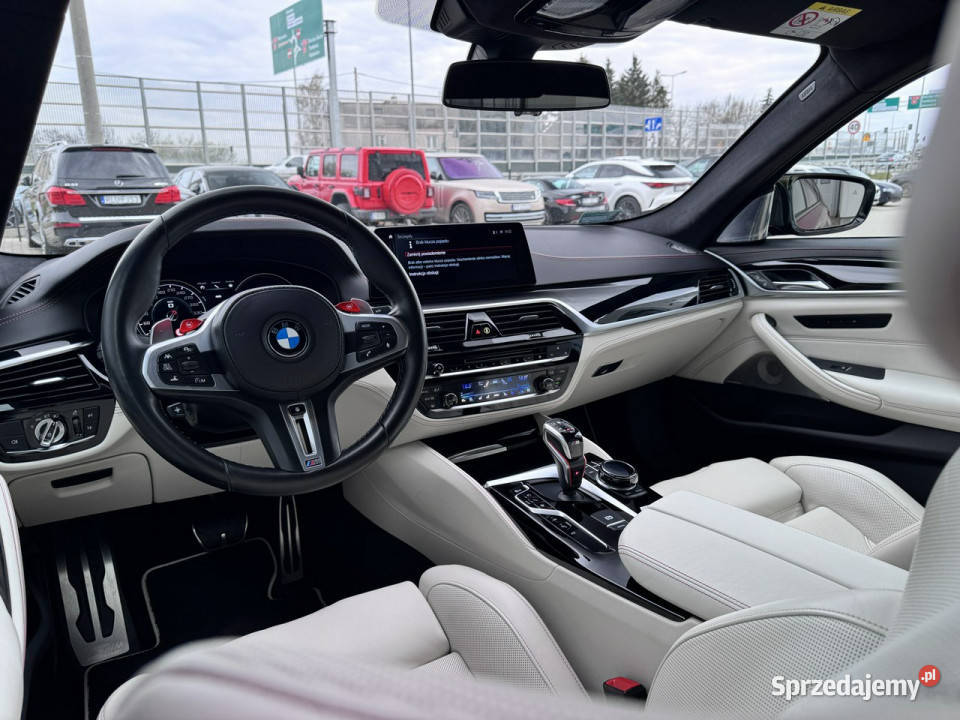 BMW M5 Salon Polska Bezwypadkowy Bowers Wilkins ogranicznik prędkości Węgrzce