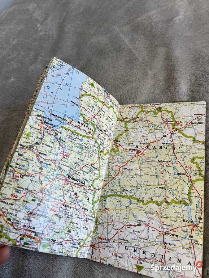 Marco Polo Der Kleinste Shell Atlas Deutschland Pozostałe Jasło