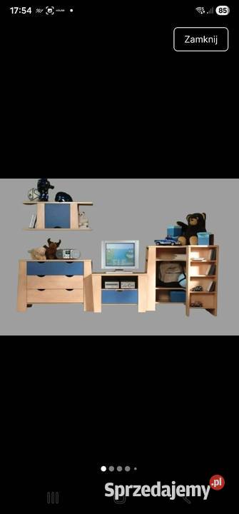 Meble dziecięcemłodzieżowe solidne łóżko Bytom