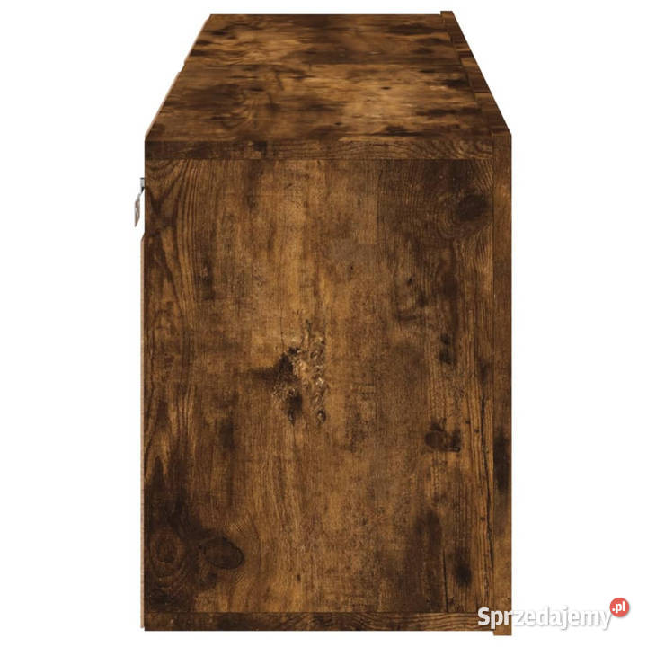 Ścienne szafki TV 2 przydymiony dąb 60x30x41 Warszawa