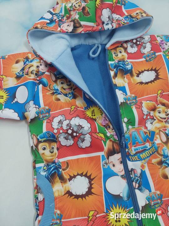 Kurtka przeciwdeszczowa ocieplana polarkiem Psi Kurtki i płaszcze Ustroń sprzedam