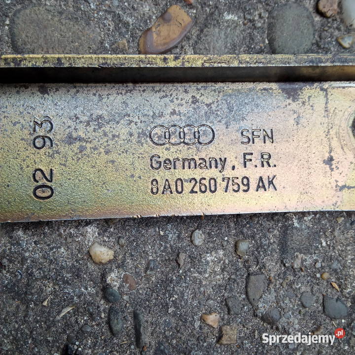 Audi 80 B4 19 TDI Wspornik rurek klimatyzacji osobowe podkarpackie Dębica