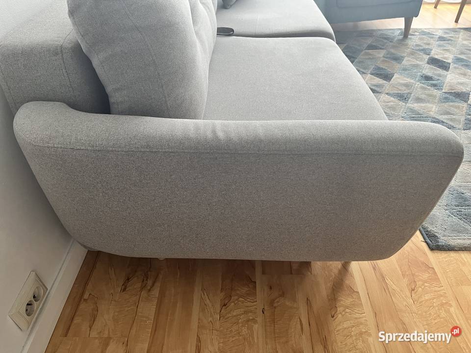 Sofa trzyosobowa z funkcją spania i pojemnikiem Sofy i kanapy Katowice
