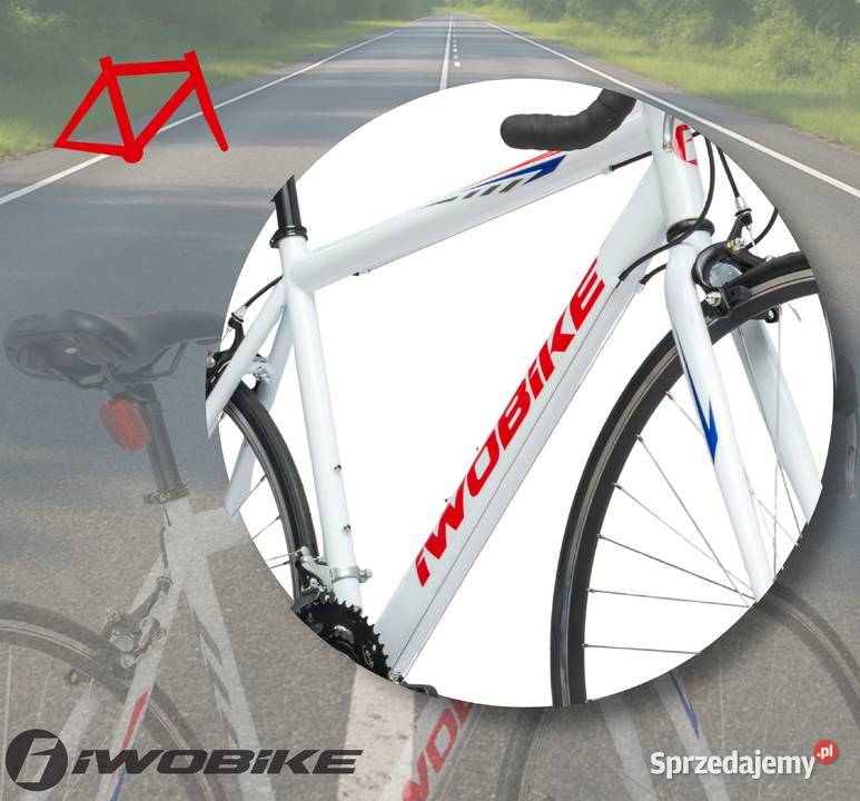 Rower Męski Szosowy Koła 28 Shimano IWOBIKE Gorlice