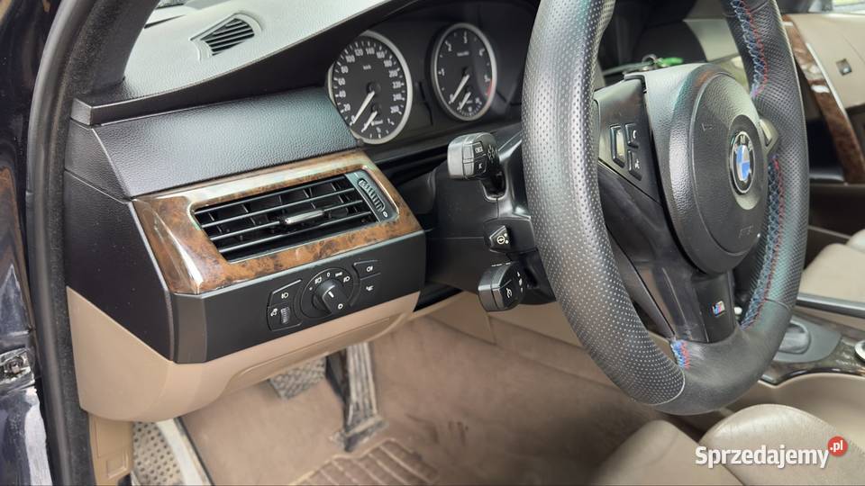 BMW e60 535d Mpak światła do jazdy dziennej Zduńska Wola