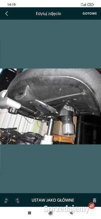 Fotel obrotowy na kółeczkach 120cm Warszawa