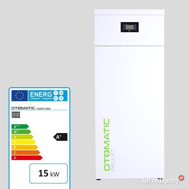 Kocioł na Pellet Otomatic- Classic 15 kW klasa 5 z dostawą gratis